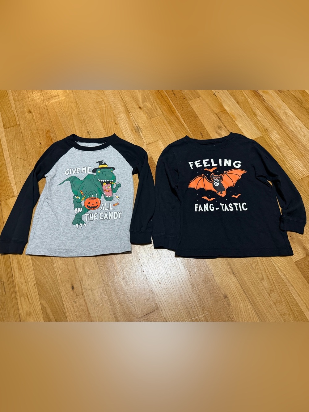 Carter’s boys Halloween long sleeve shirt lot